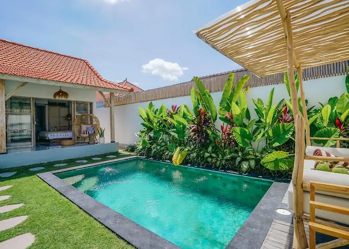 Aarka - Chic Balinese Bohemian Retreat In 塞米亚克